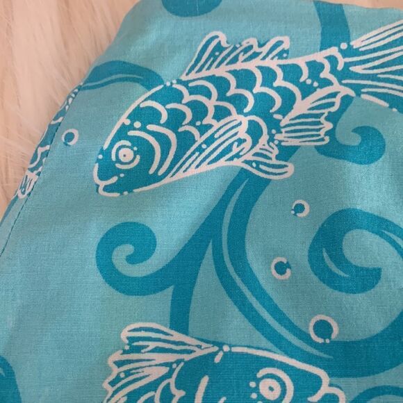 LILLY PULITZER VINTAGE KOI FISH SKORT - Picture 10 of 10